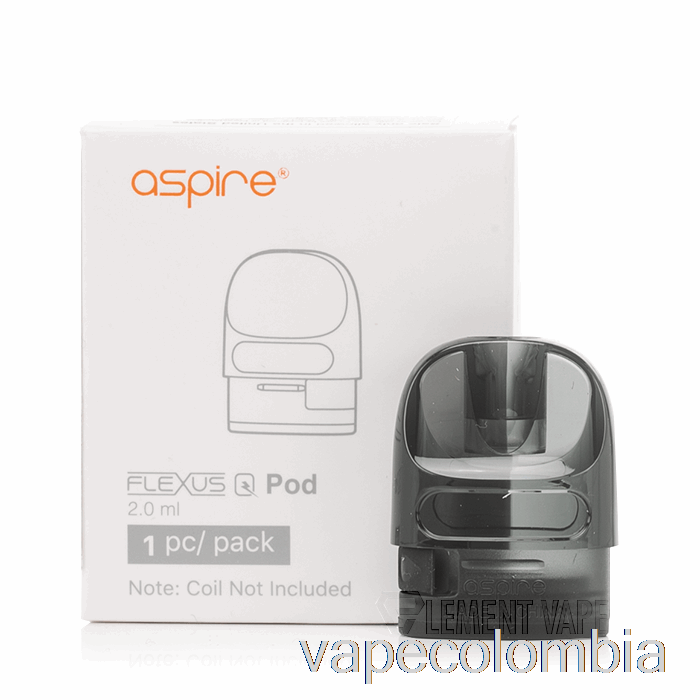Kit Completo De Vapeo Aspire Flexus Q Cápsulas De Repuesto 2ml Flexus Q Cápsulas
